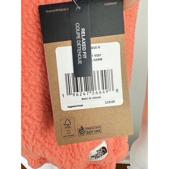 The North Face Women’s Cragmont Full-Zip Fleece Vest Size S $119 NWT - Picture 6 of 9